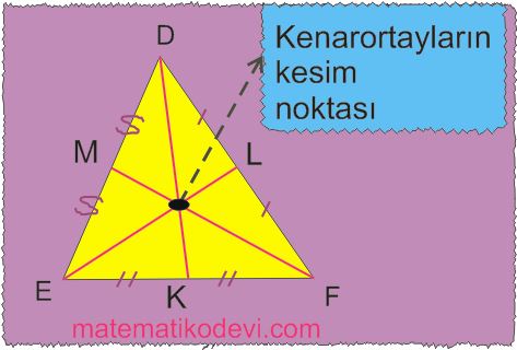 Ucgende kenarortay aciortay ve yuksekligi insa eder4