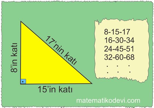 Pisagor bagintisini olusturur ilgili problemleri cozer7.