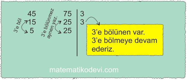 Iki dogal sayinin en buyuk ortak bolenini EBOB ve en kucuk ortak katini EKOK hesaplar ilgili problemleri cozer3