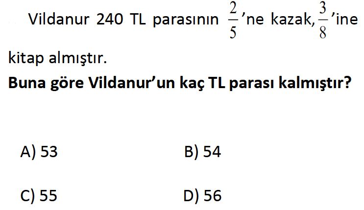 5.Sınıf 1.Dönem 2.Yazılı