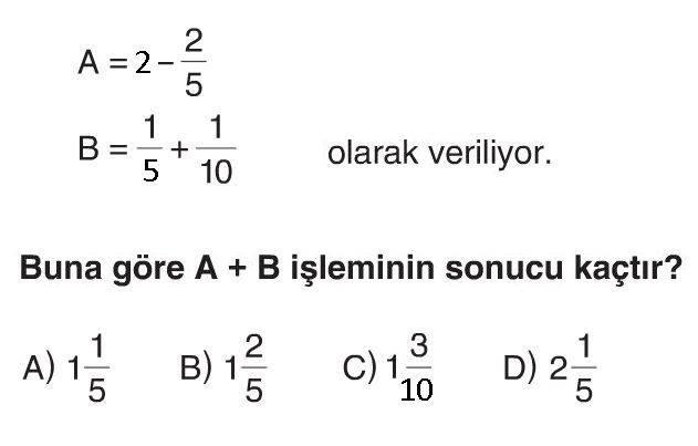 5.Sınıf 1.Dönem 2.Yazılı