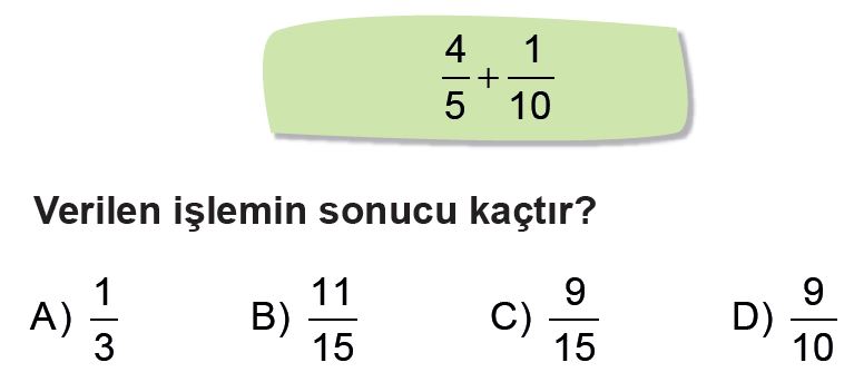 5.Sınıf 1.Dönem 2.Yazılı