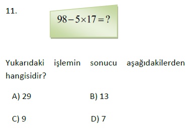 5.Sınıf 1.Ünite Tarama