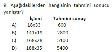 5.Sınıf 1.Ünite Tarama