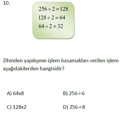 5.Sınıf Doğal Sayılar Tarama