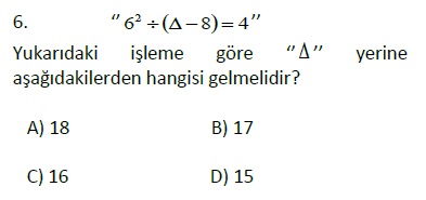 5.Sınıf Doğal Sayılar Tarama