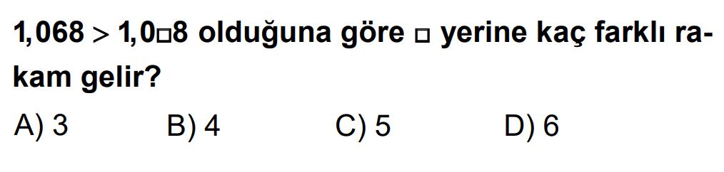 5.Sınıf 2.Dönem 1.Yazılı