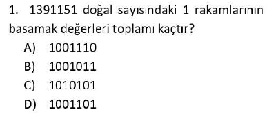 Doğal sayılar,bölük,basamak