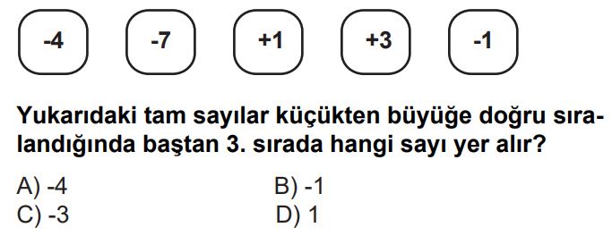 6.Sınıf 1.Dönem 2.Yazılı