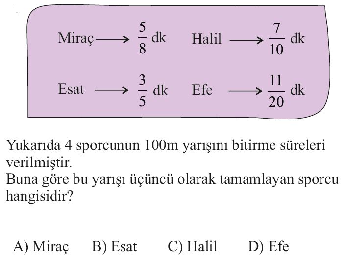 6.Sınıf 1.Dönem 2.Yazılı