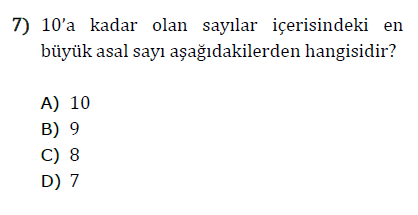 Asal Sayılar