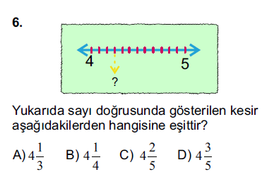 Kesirleri Karşılaştırma ve Sayı Doğrusunda Gösterme