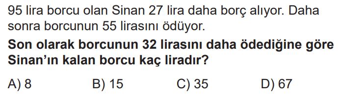 7.Sınıf 1.Dönem 2.Yazılı