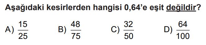 7.Sınıf 1.Dönem 2.Yazılı