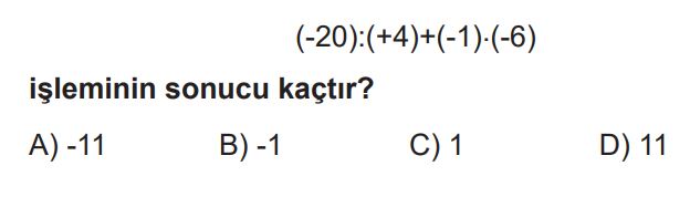 7.Sınıf 1.Dönem 2.Yazılı