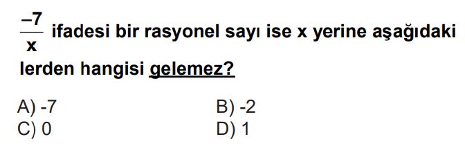 7.Sınıf 1.Dönem 2.Yazılı