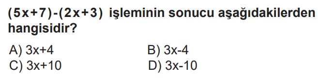 7.Sınıf 1.Dönem 2.Yazılı