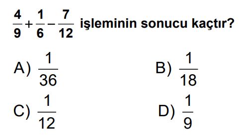 7.Sınıf 1.Dönem 2.Yazılı