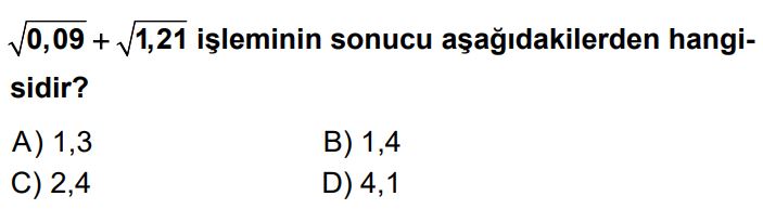 8.Sınıf 1.Dönem 2.Yazılı