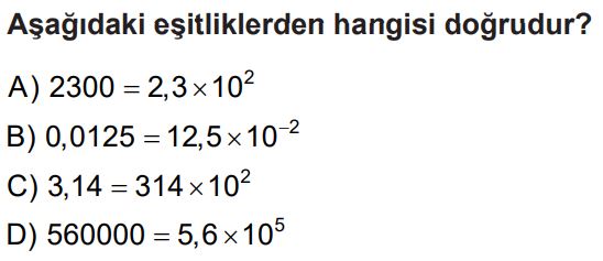 8.Sınıf 1.Dönem 2.Yazılı