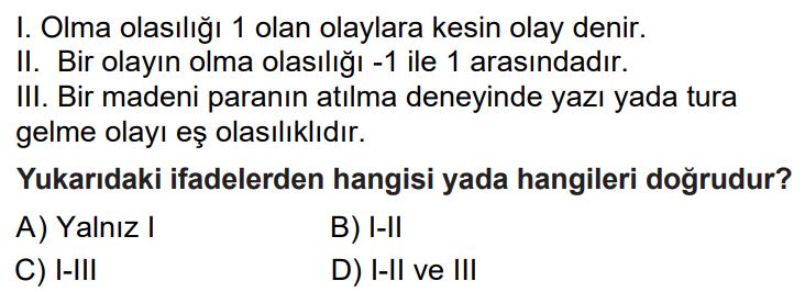 8.Sınıf 1.Dönem 2.Yazılı
