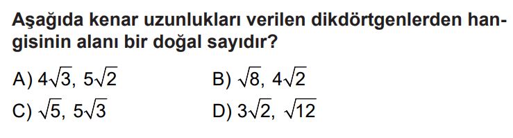 8.Sınıf 1.Dönem 2.Yazılı