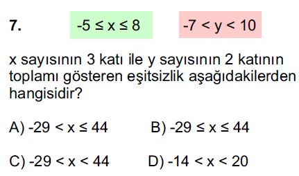 Matematik Sorusu