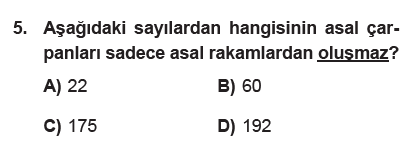 ÇARPANLAR VE KATLAR Sorusu