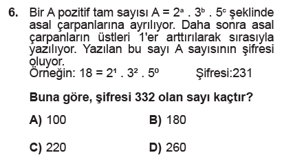 ÇARPANLAR VE KATLAR Sorusu