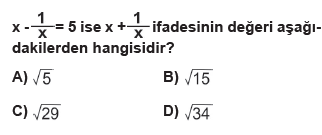 Matematik Sorusu