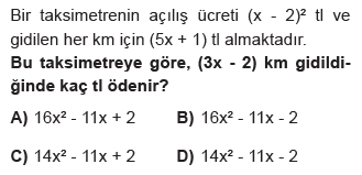 Matematik Sorusu