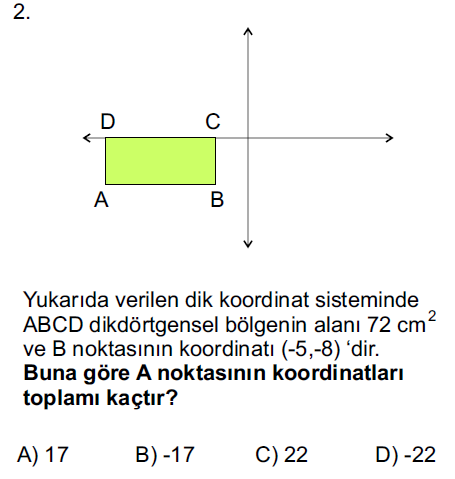 Matematik Sorusu