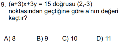 Matematik Sorusu