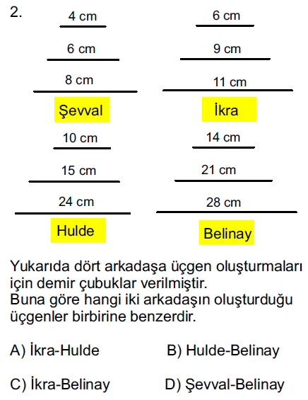 Matematik Sorusu