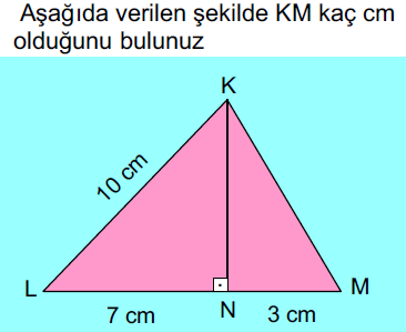 Üçgenler Sorusu