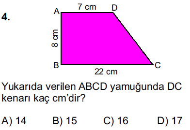 Üçgen Örnek Soru