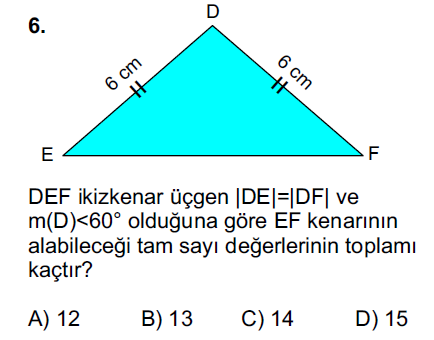 Matematik Sorusu