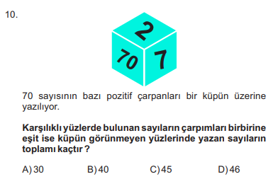 Matematik Sorusu