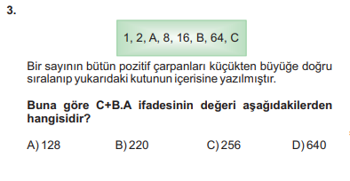 Matematik Sorusu