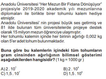 Matematik Sorusu