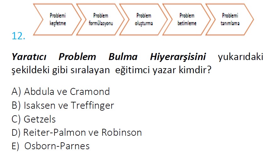 Uzman Öğretmenlik Soruları