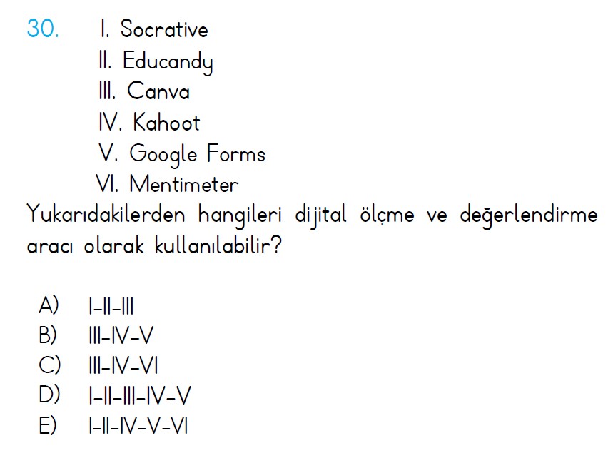 Uzman Öğretmenlik Test