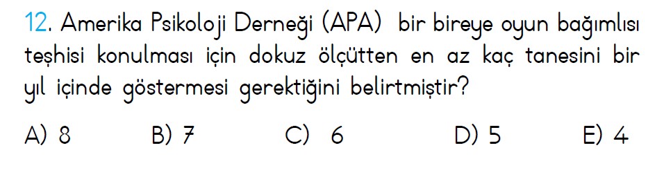 Uzman Öğretmenlik Soruları