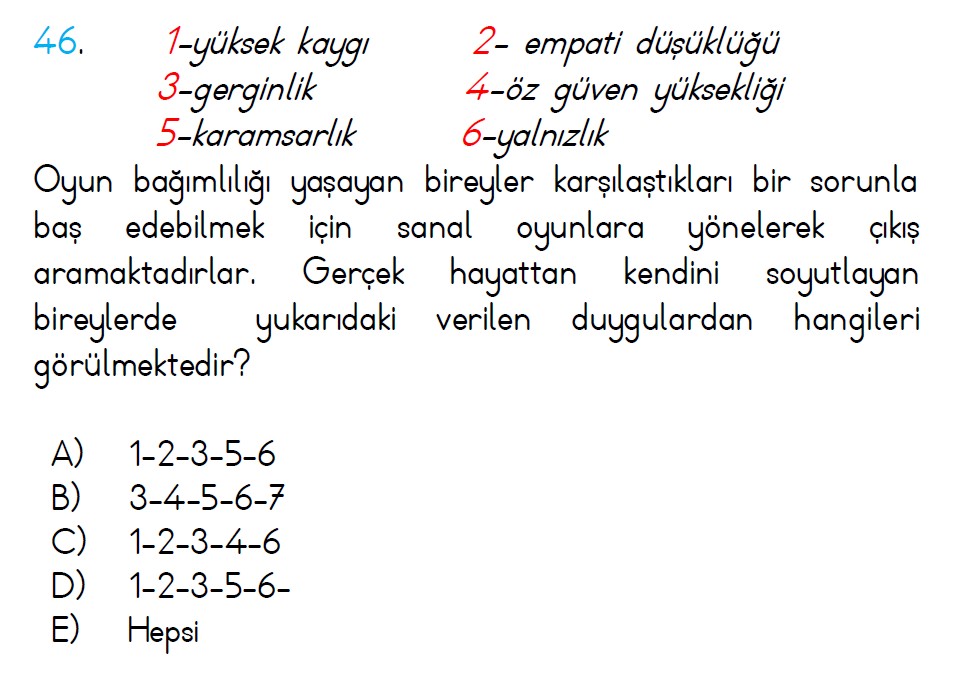 Uzman Öğretmenlik Soruları