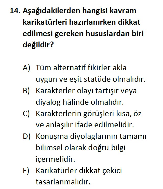 Uzman Öğretmenlik Test