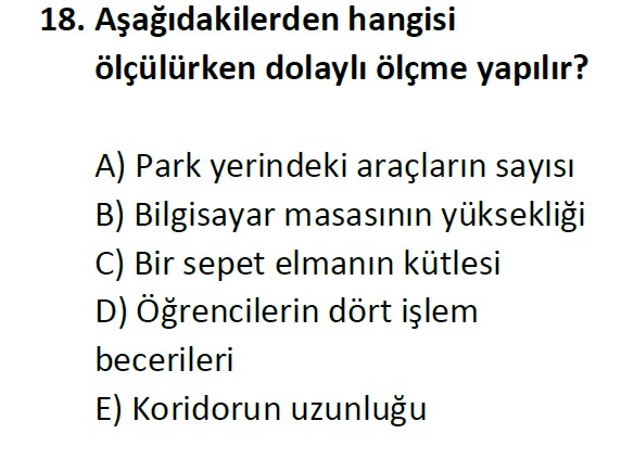 Uzman Öğretmenlik Test