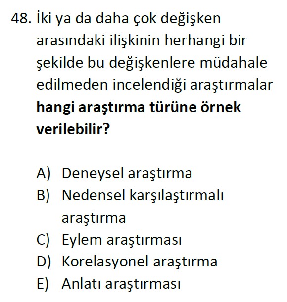 Uzman Öğretmenlik Test