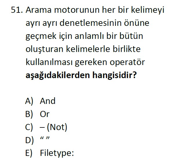 Uzman Öğretmenlik Test