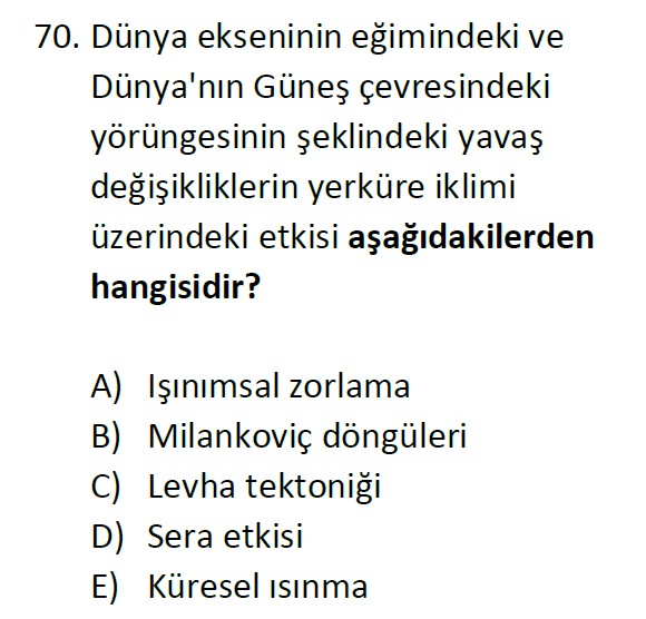 Uzman Öğretmenlik Test