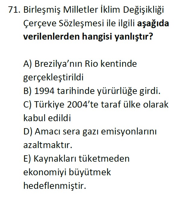 Uzman Öğretmenlik Test